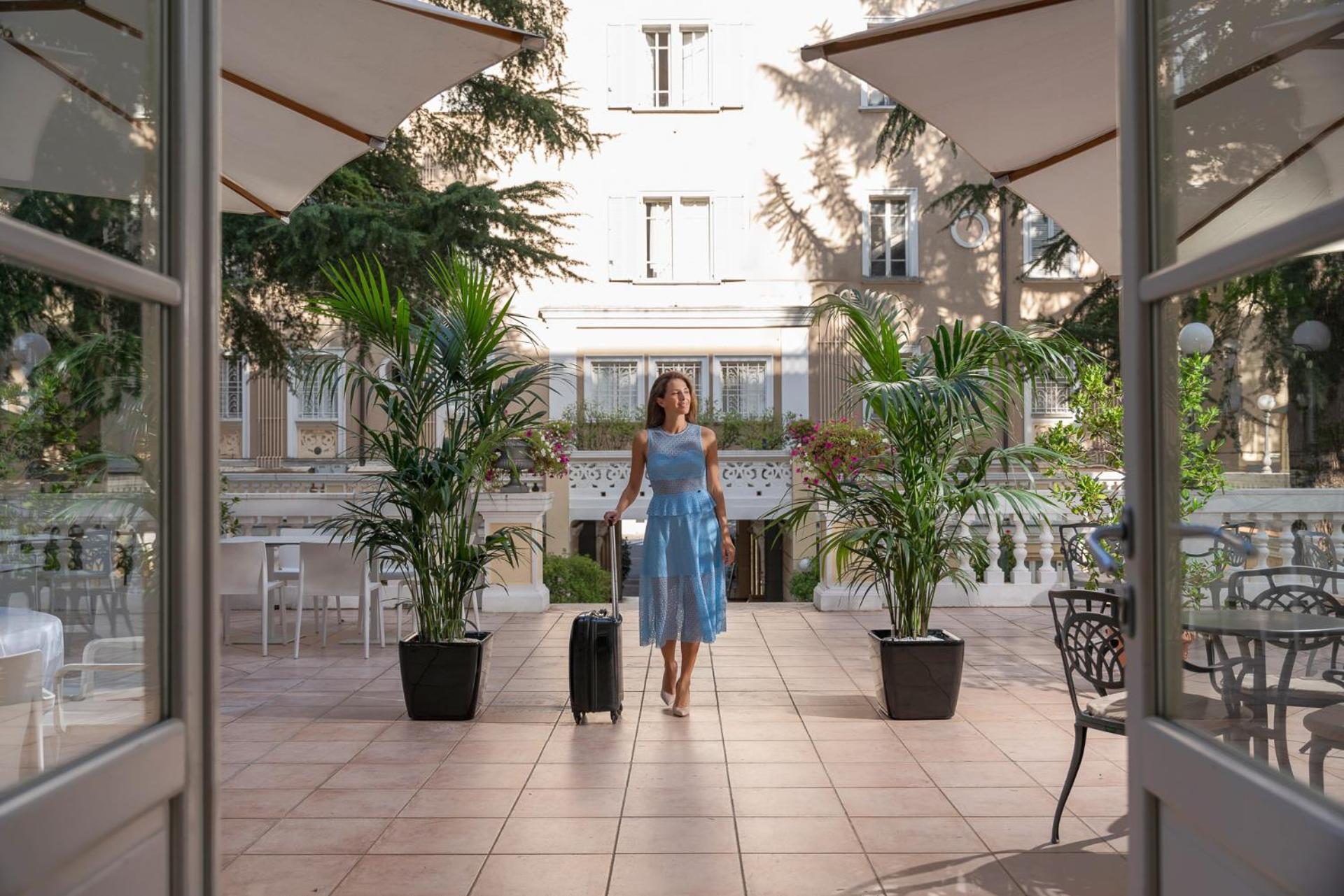 Hotel Helvetia Thermal Spa Порета Терме Екстериор снимка